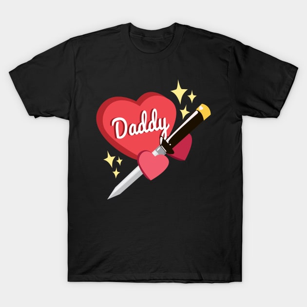 Daddy Candygram T-Shirt by DevynLopez